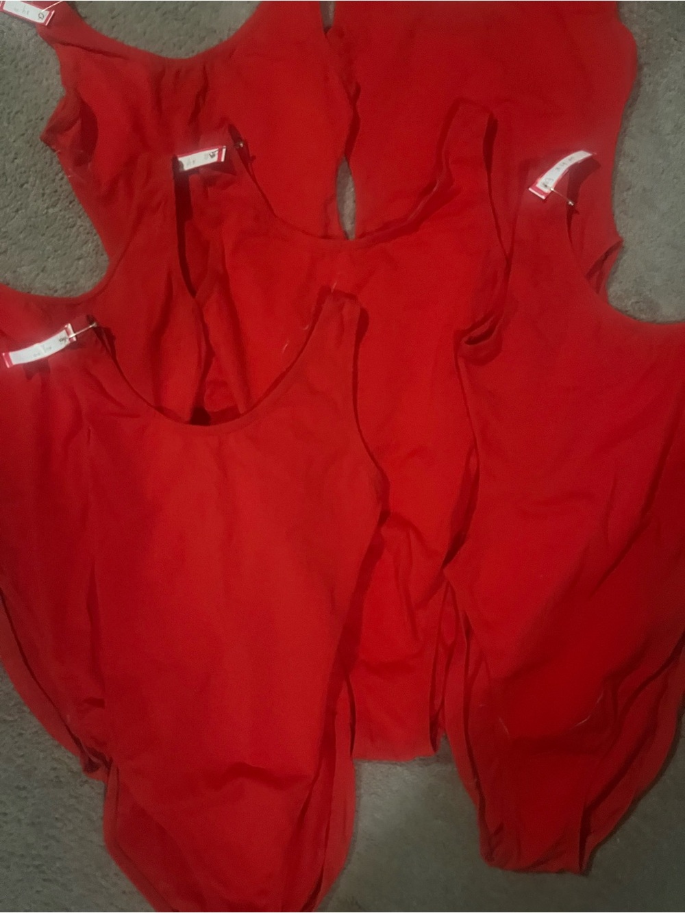 Red leotard bundle